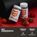 MTN OPS Vitamin D3 + K2 Gummies with MK7, Strawberry - 60 Count - image 4