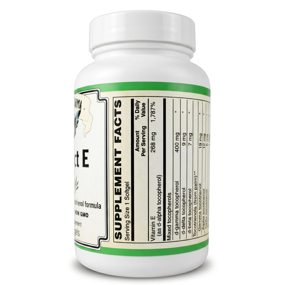 AlchePharma Perfect E - Patented EVNol® Brand tocotrienols Full