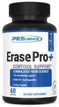 PEScience Erase Pro+ Natural Cortisol Support - 60 Capsules