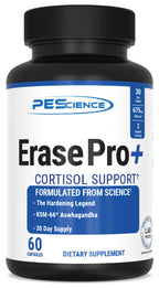 PEScience Erase Pro+ Natural Cortisol Support - 60 Capsules