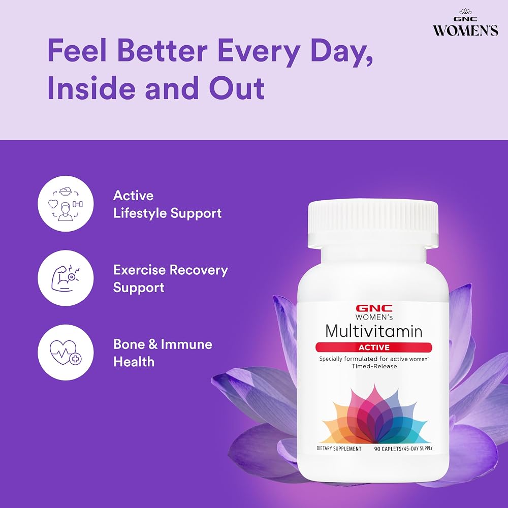 GNC Women's Active Multivitamin - 90 Capsules - image 3