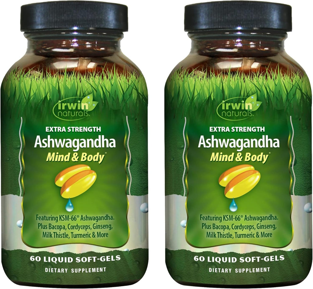 Irwin Naturals Extra Strength Ashwagandha Mind & Body Support