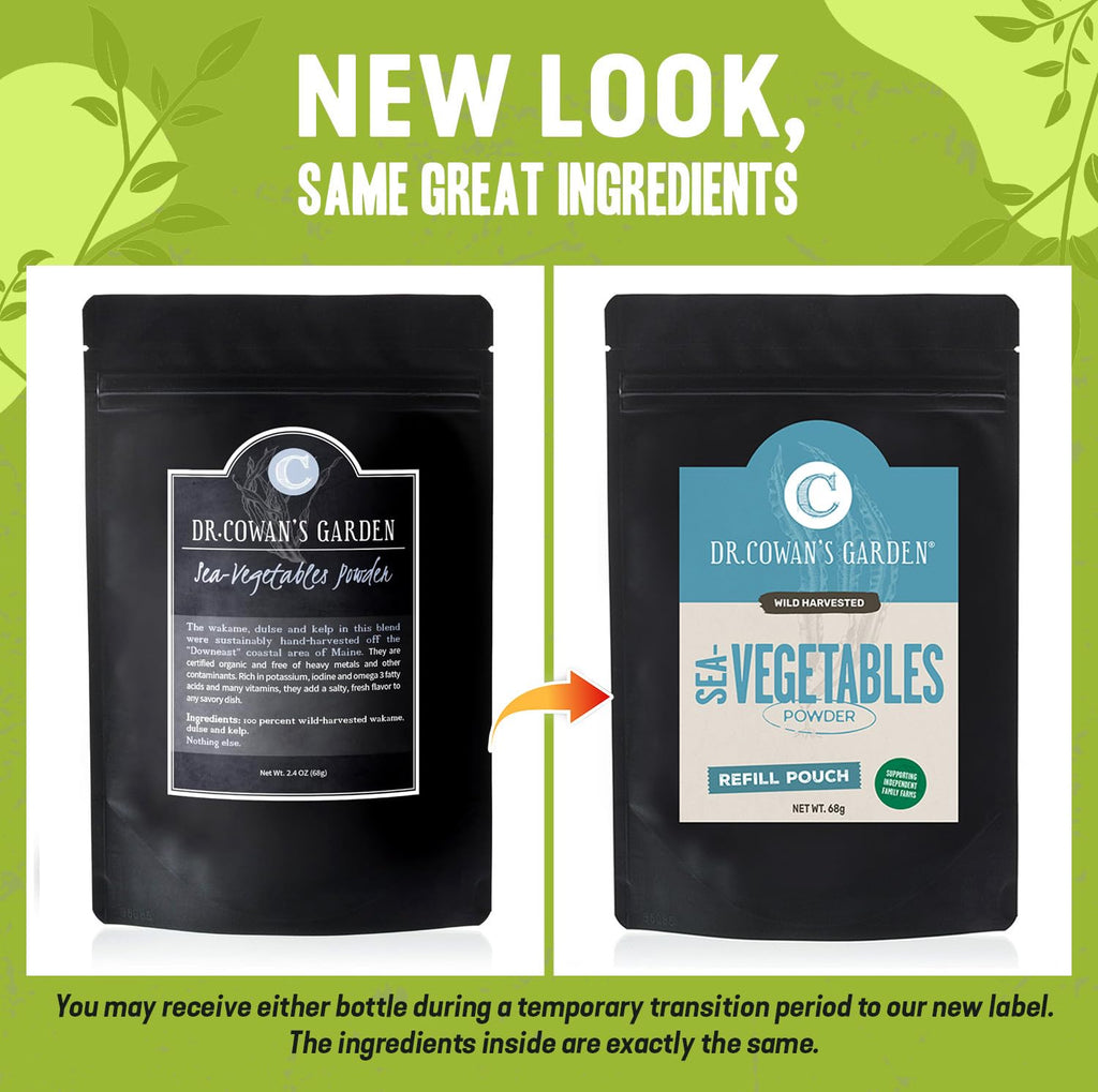 Dr. Cowan's Garden Sea Vegetables Powder - 20 Servings - image 3