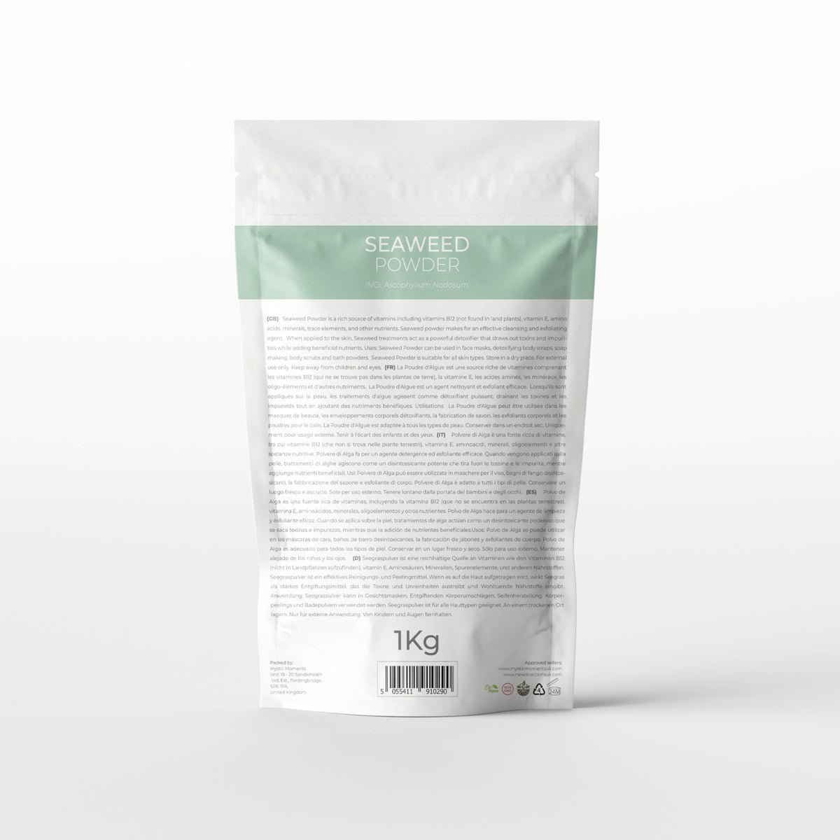 Mystic Moments Seaweed Powder for Cosmetic Formulations - 1 kg - image 2