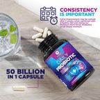 Nature's Peak Probiotics 50 Billion CFU Per Capsule - 10 Premium