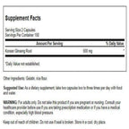 Swanson Full Spectrum Korean Ginseng 250 mg - 300 Capsules - image 2