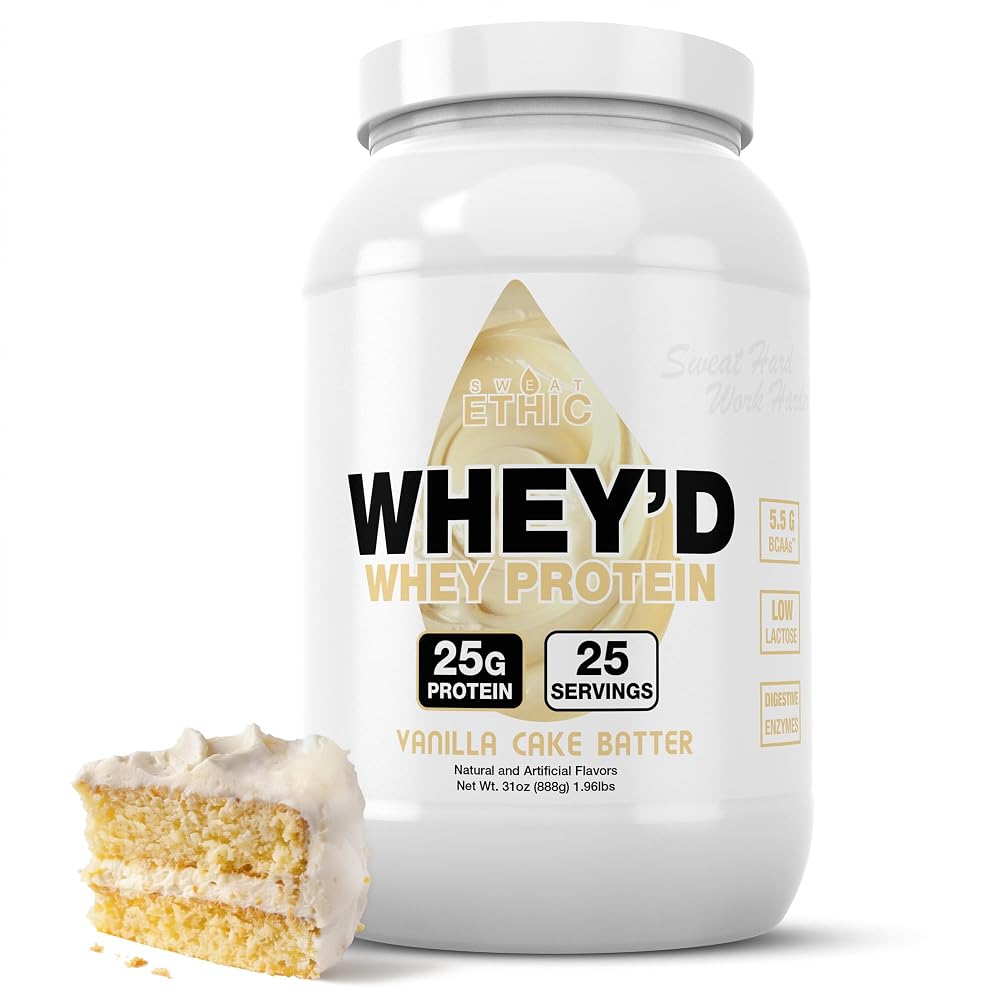 Sweat Ethic Whey'd Protein Powder