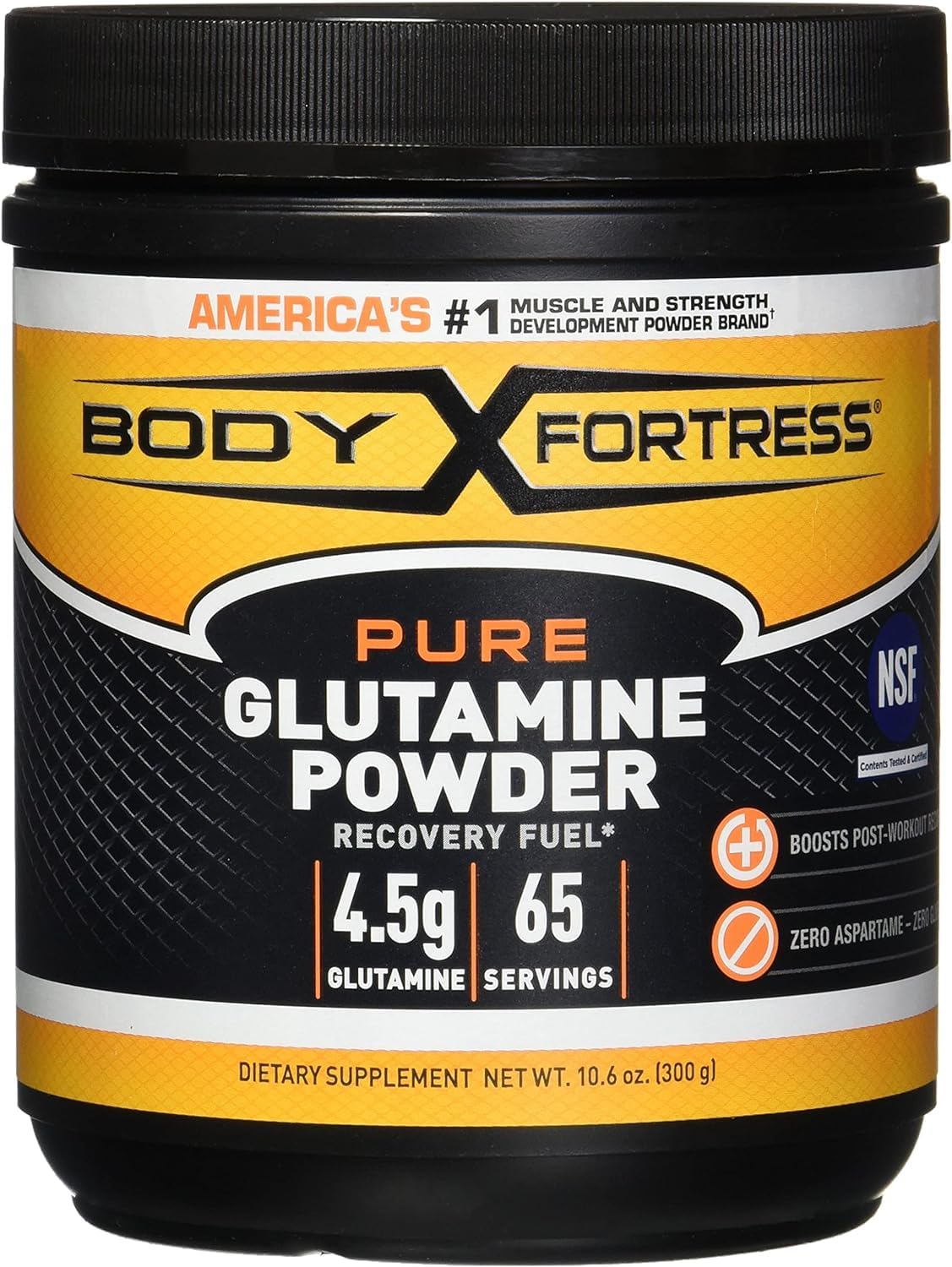 Body Fortress 100% Pure Glutamine Powder - 300g