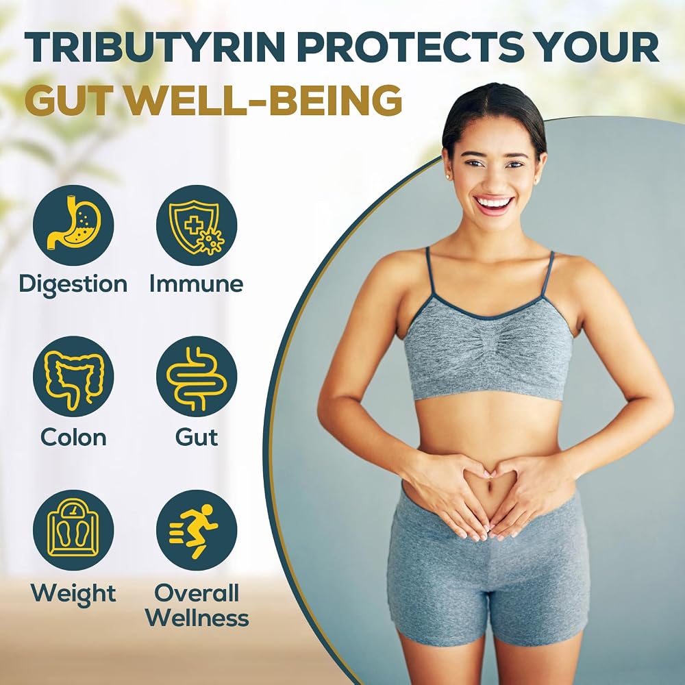 Quorinthiumax Tributyrin Supplement for Gut & Immune 800mg
