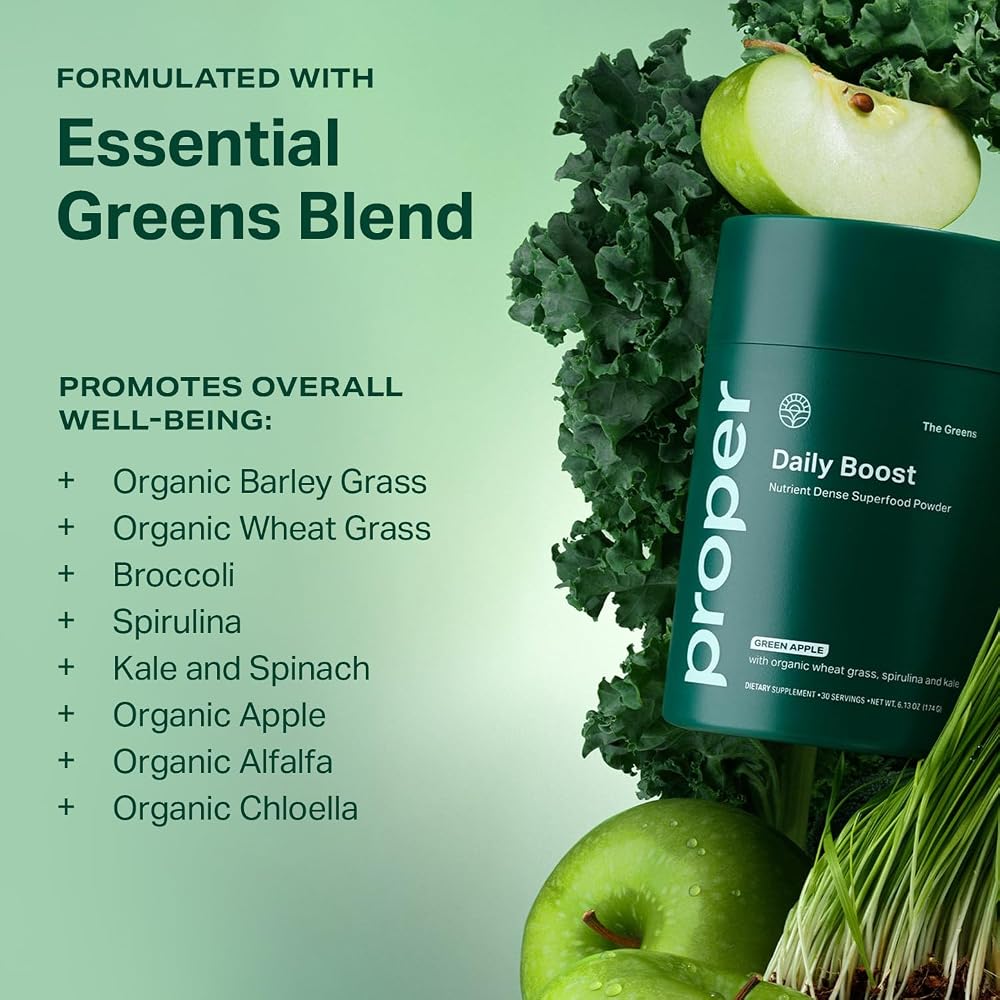 Proper The Greens Organic Powder Superfood Blend - 30 Servings - image 5