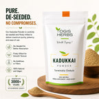 YOGIS HERBS Kadukkai Powder De-Seeded Haritaki - 16 oz - image 2