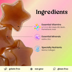 VITA GLOBE Hair Skin & Nails Gummies with Collagen & Biotin - 60 Gummies - image 3