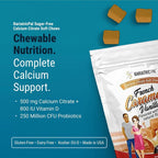 BariatricPal Sugar-Free Calcium Citrate Soft Chews 500mg
