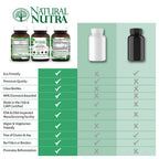 Natural Nutra Spirulina 300mg Organic - 100 Tablets - image 5