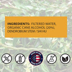 root + spring Dendrobium Stem Herbal Tincture Liquid Extract - 1 oz - image 2