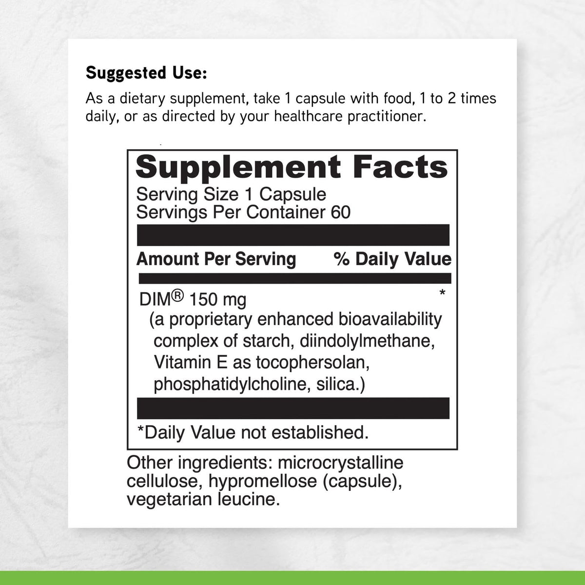 DAVINCI Labs DIMPro 150mg Hormone Balance - 60 Capsules - image 6