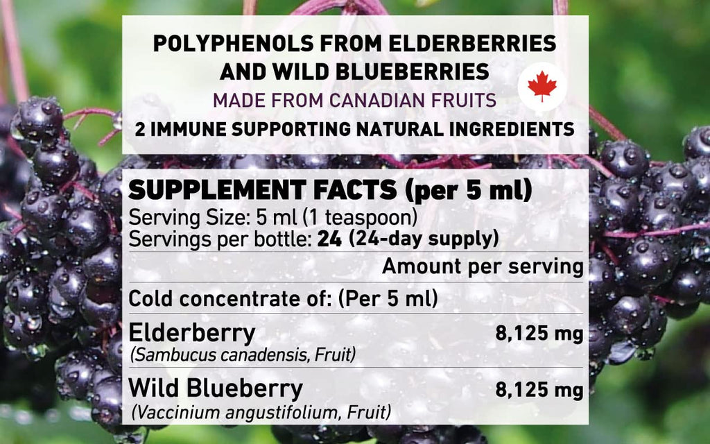 Immunia Elderberry & Wild Blueberry Concentrated. Immune Support.