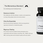 Momentous L-Theanine 200mg Supplement for Relaxation & Focus - 60 Capsules - image 5