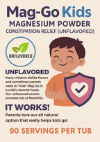 Raise Them Well Mag Go Kids Magnesium Powder Unflavored - 140 Servings - image 6