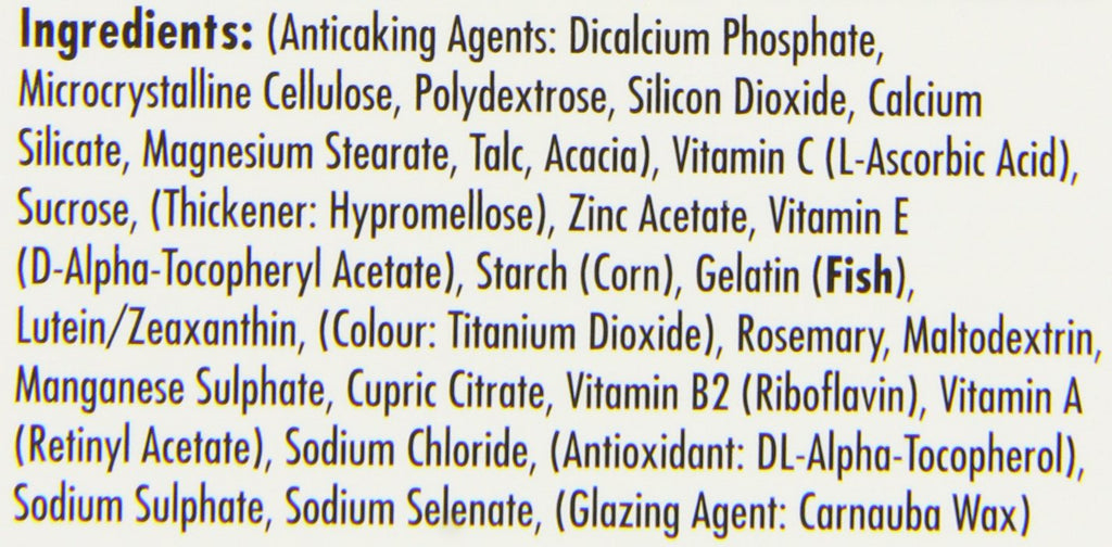 ICaps Lutein and Zeaxanthin Eye Health Support - 30 Tablets - image 7