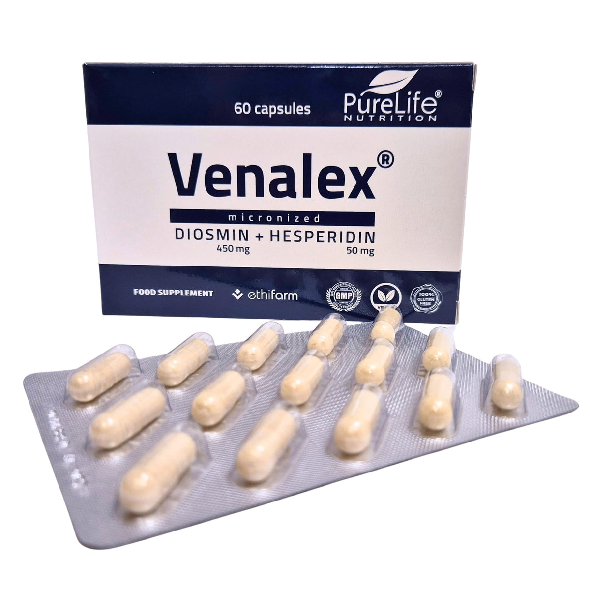 Venalex Circulation & Vein Support MPFF Supplement - 60 Capsules - image 4