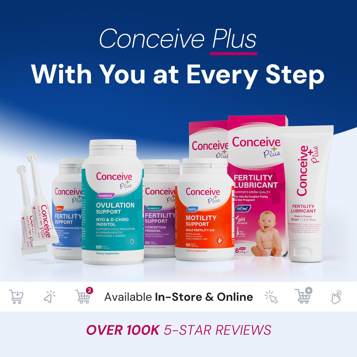 CONCEIVE PLUS Male Fertility Supplement - 60 Capsules - image 13