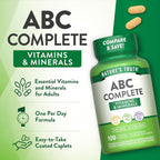 Nature's Truth ABC Complete Vitamins + Minerals Multivitamin - 100 Caplets - image 8