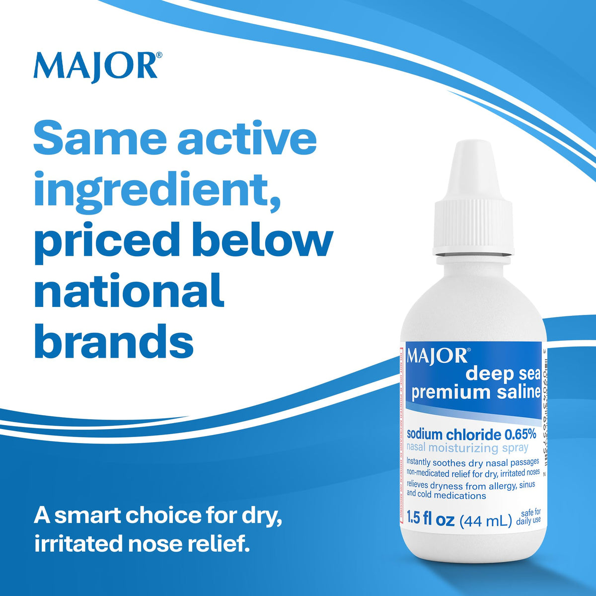 MAJOR Deep Sea Premium Saline Nasal Moisturizing Spray - 3 Pack - image 2
