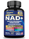 Zoyava NAD+ Supplement Extra Strength 10-in-1 - 60 Vegetarian Capsules