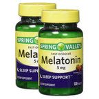 Unique Bundle Melatonin Fast-Dissolving 5mg Sleep Support - 240 Tablets
