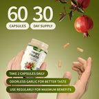 Snap Supplements Heart Health Support with Beets - 90 Capsules - image 6