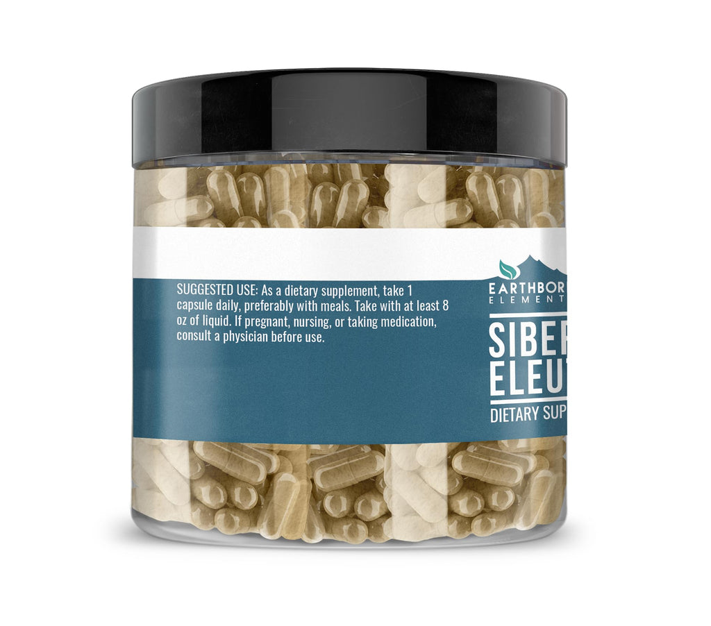 Earthborn Elements Siberian Eleuthero - 200 Capsules - image 3