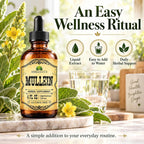 HERBALICIOUS Mullein Drops for Lungs Organic Lung Cleanse - 4 Fl Oz - image 7