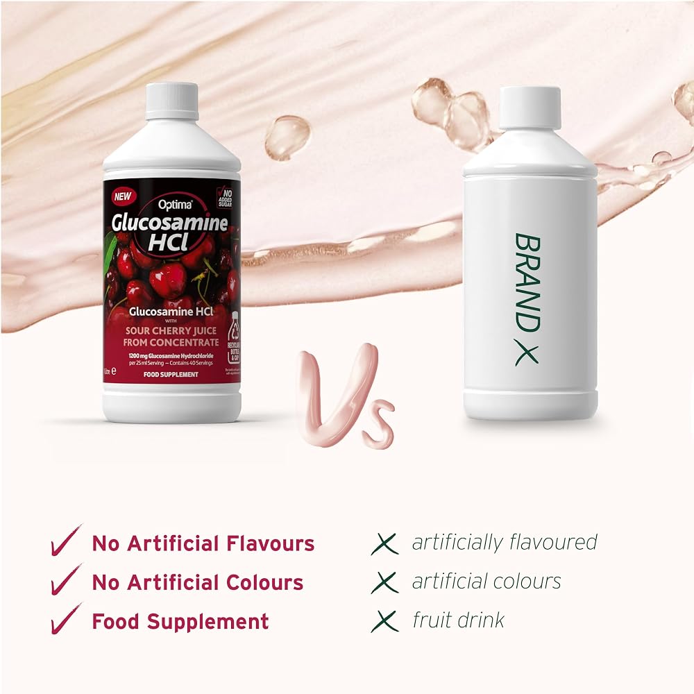 OPTIMA Activ Juice AJ Cherry Glucosamine Cordial - 1000ml - image 5