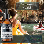 THE HEALTHY LIFE 4 ME Nascent Iodine Drops 2800mcg - 2 Fl Oz - image 2