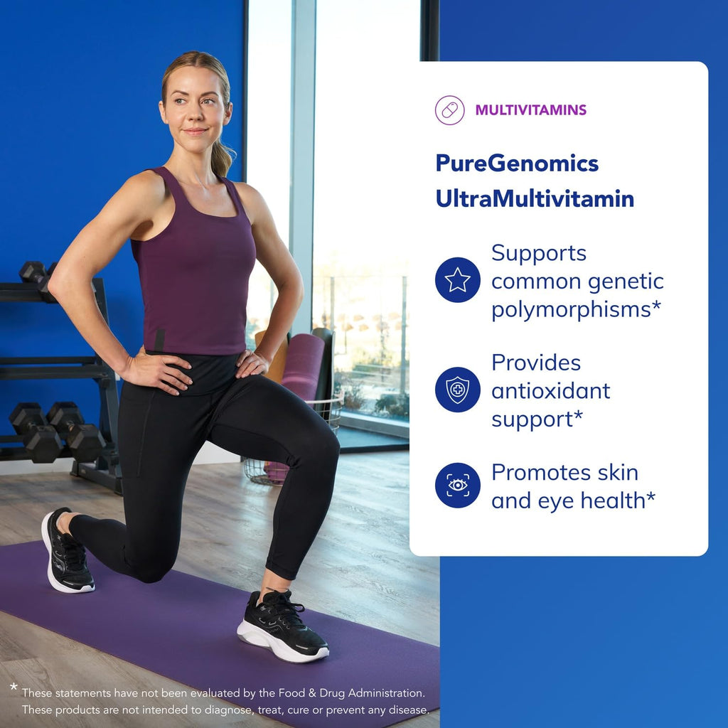 Pure Encapsulations PureGenomics UltraMultivitamin - 90 Capsules - image 3
