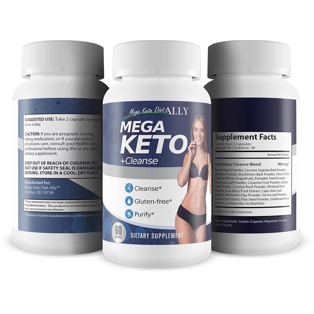 Mega Keto Diet + Cleanse Digestive Support - 1 Count - image 4