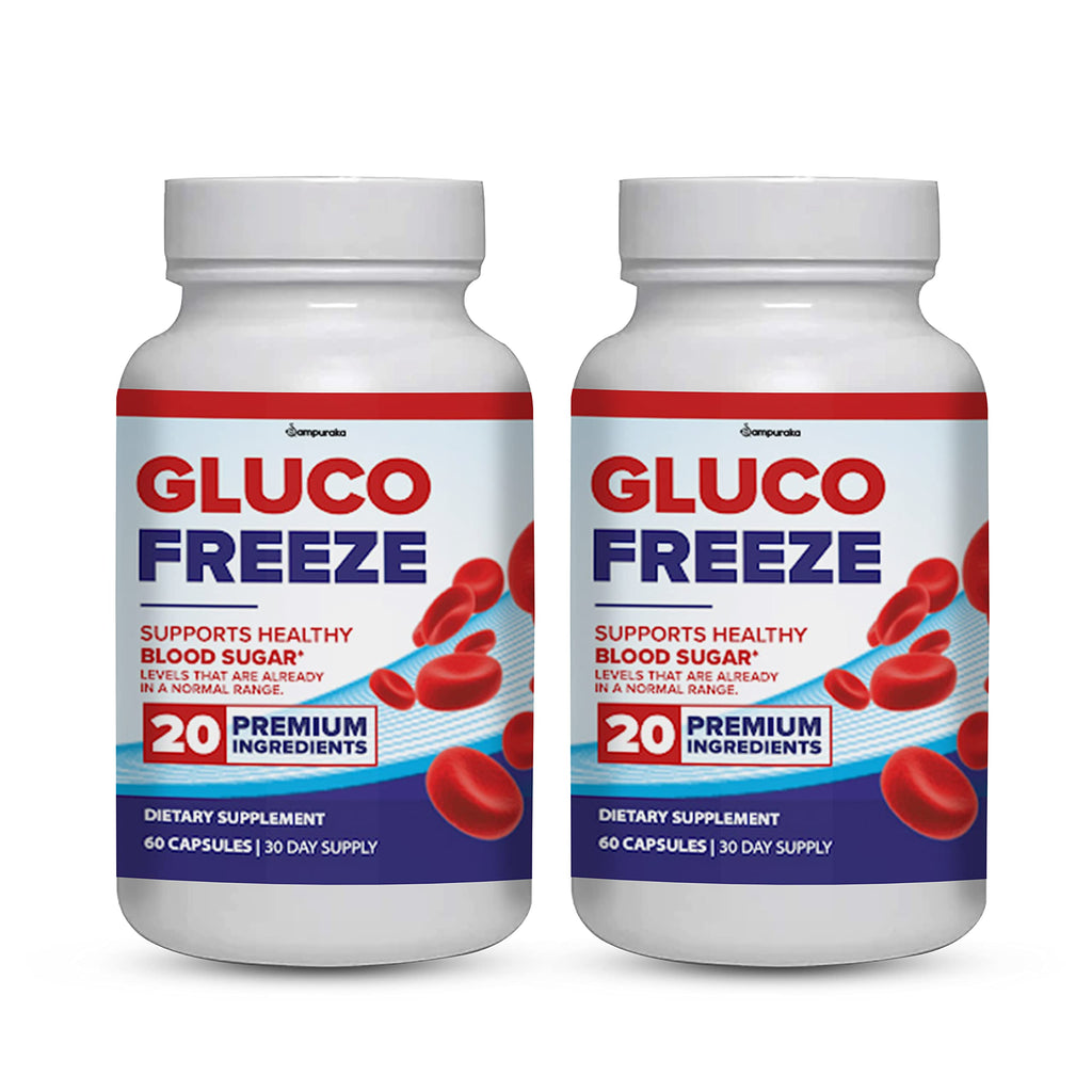 Sampuraka GlucoFreeze New Formula Supplement - 120 Capsules