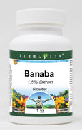 Terravita Banaba 1.5% Powder - 3 Pack (1 oz each)