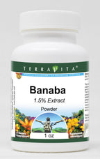 Terravita Banaba 1.5% Powder - 3 Pack (1 oz each)