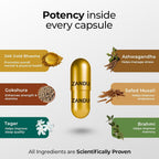 Zandu Ashwagandha Gold Plus with 24K Gold - 60 Capsules - image 4