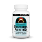 Source Naturals Phosphatidyl Serine 100 mg - 60 Vegan Capsules