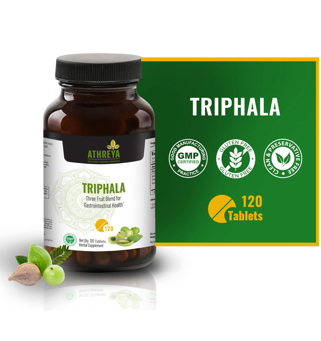 Athreya Herbs Triphala Tablets - 120 Capsules - image 3