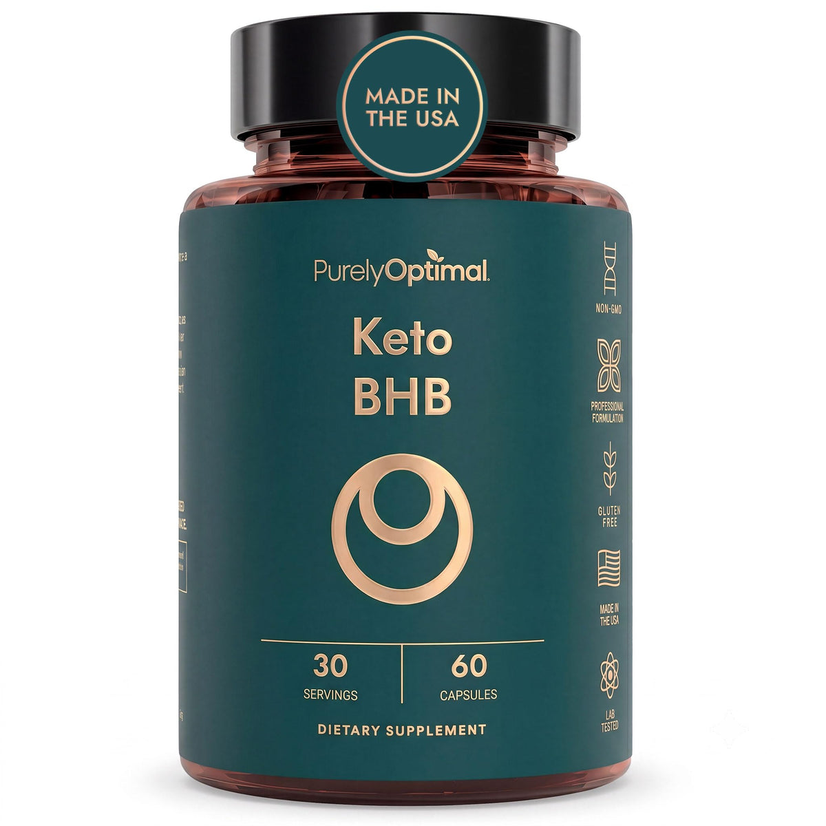 Purely Optimal Keto BHB Exogenous Ketones Supplement - Keto Diet