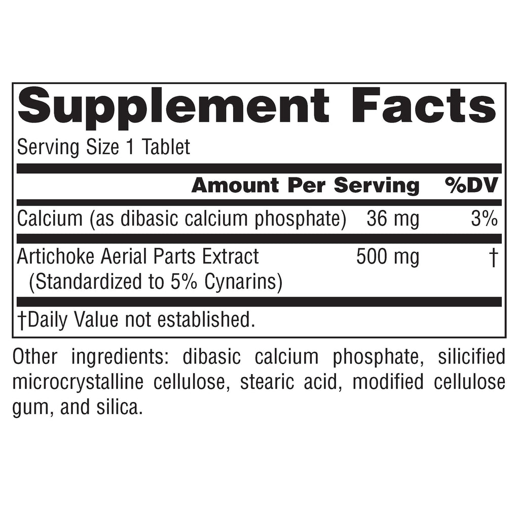 Source Naturals Artichoke Extract 500mg
