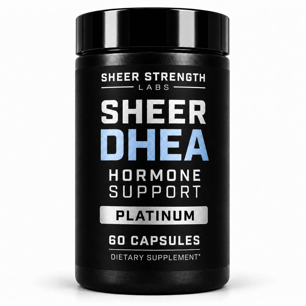 Sheer Strength Labs DHEA 100mg Supplement - 60 Capsules