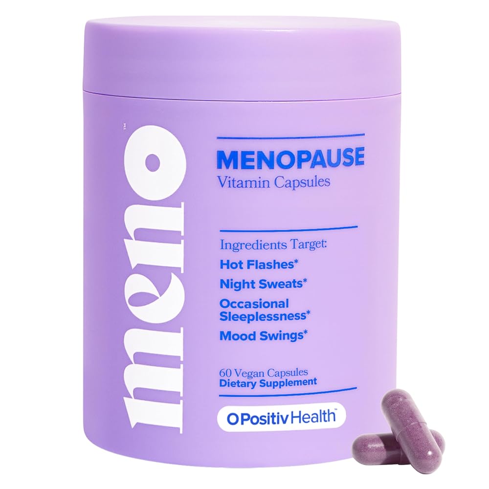 O Positiv MENO Vitamins for Menopause - Hormone-Free Menopause