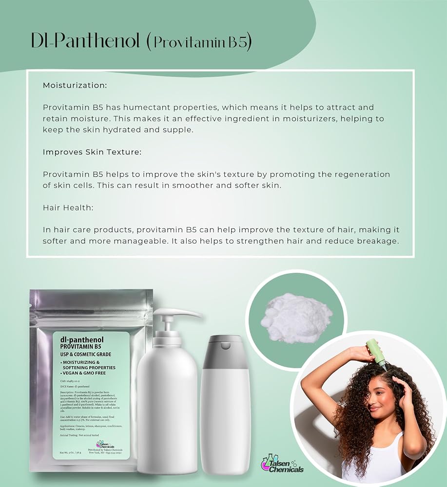 Talsen Chemicals Provitamin B5 Powder - 4 Ounce - image 2