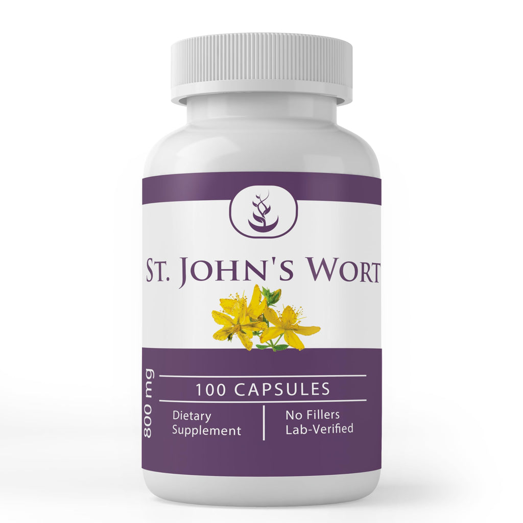 PURE ORIGINAL INGREDIENTS St. John's Wort - 100 Capsules