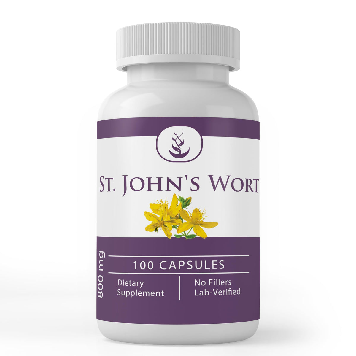 PURE ORIGINAL INGREDIENTS St. John's Wort - 100 Capsules